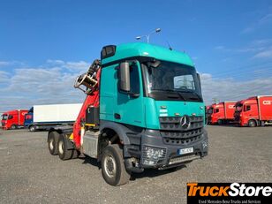 Volvo FMX 500, 6x6, PALFINGER EPSILON+TRAILER DOLL,BPW truck tractor for  sale Czechia Praha 9 Černý Most, YU36617