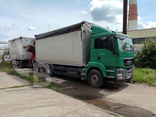 MAN TGS26.440 BL box truck + closed box trailer