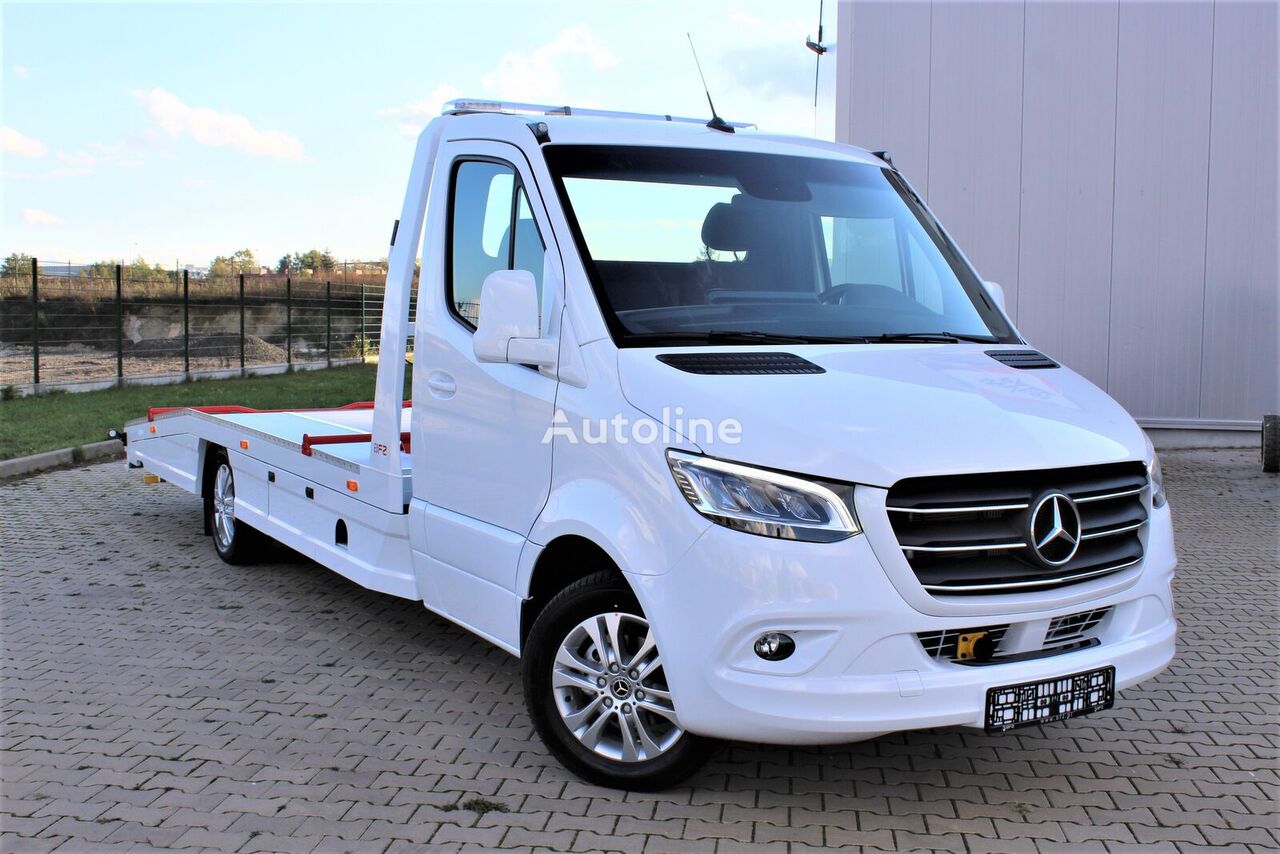new Mercedes-Benz Mercedes-Benz Sprinter 319 ARCTIC WHITE / Luftfederung / LED car transporter