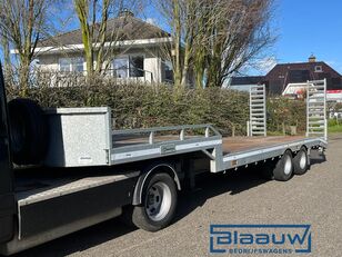 Veldhuizen BE oplegger 10 ton Semi dieplader Luchtgeveerd car transporter semi-trailer