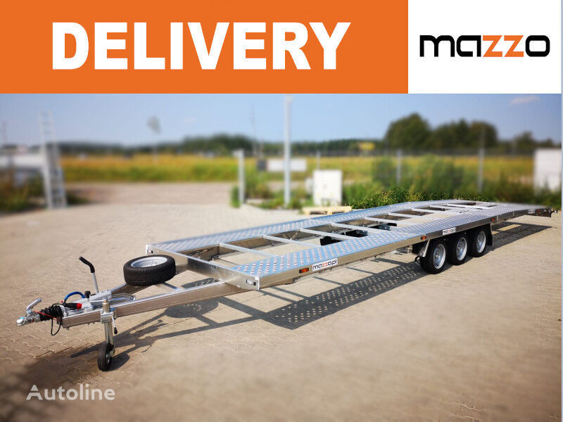 new Lightweight Only 670kg! 8.5m full ALU trailer for two cars 3500k car transporter trailer