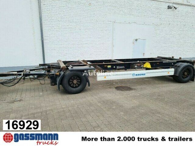Krone AZW 18, BDF chassis trailer
