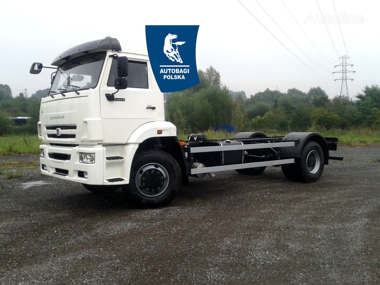 new KamAZ chassis truck