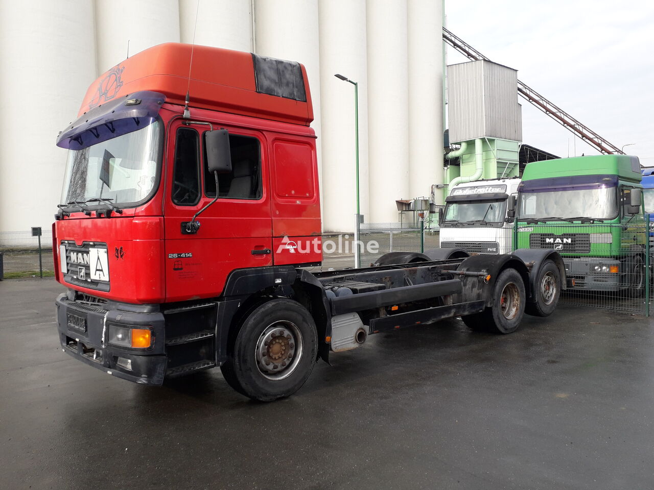 MAN  F2000 26.414 chassis truck