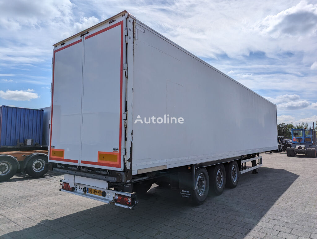 System Trailers TFSH 27 3-Assen SAF - GeslotenOpbouw - Hard HoutenVloer - Achter closed box semi-trailer