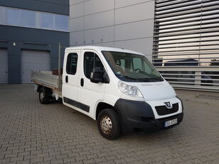 Peugeot BOXER doka 7 person osób brygadowy HAK skrzyniowy EURO flatbed truck < 3.5t