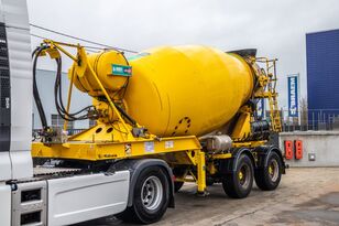 Imer BETON MIXER/MALAXEUR/MISCHER-10M3- STEERING AXLE concrete mixer semi-trailer