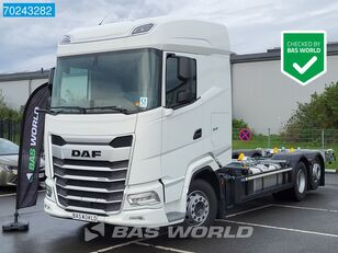 new DAF XG 480 6X2 Retarder 2x Tanks ACC LED Lift-Lenkachse Euro 6 container chassis