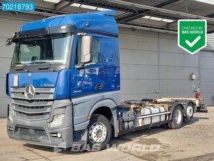 Mercedes-Benz Actros 2542 6X2 Retarder StreamSpace Liftachse Euro 6 container chassis