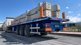 new Emirsan EXTENDABLE FLATBED BETON BLOCK PRECAST CARRIER | 2024 EMIRSAN container chassis semi-trailer