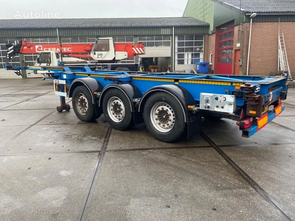 Van Hool 3 AXLE MULTICHASSIS - EXTENDABLE container chassis semi-trailer