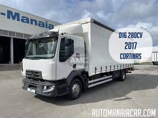 Renault D16 280cv E6 4×2 CAIXA CORTINAS DESLIZANTES 7.25 x 2.48 x 2.50 curtainsider truck