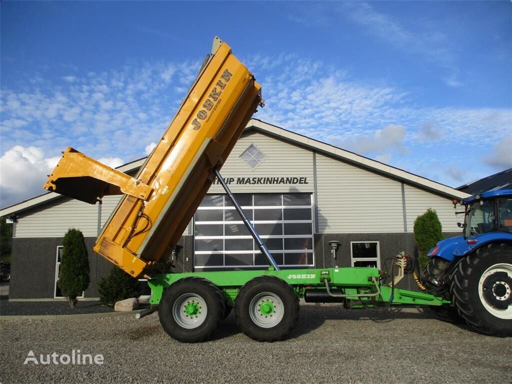 Joskin Trans - KTP 22/50 PRO-MODEL med drejbar aksel og med Hardox lad dump trailer