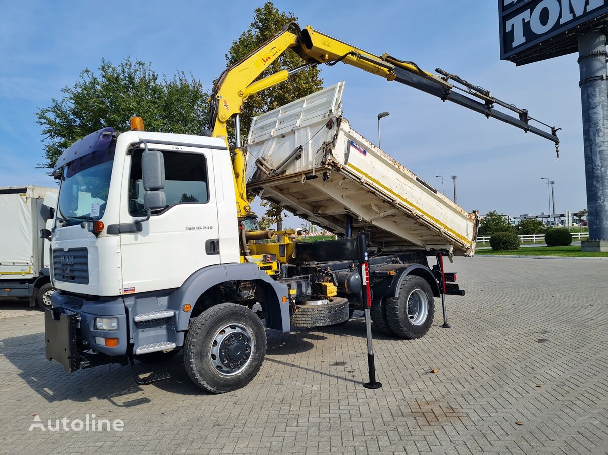 MAN 18.240  dump truck