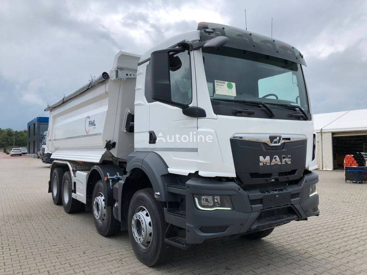 new MAN TGS 44.400  dump truck