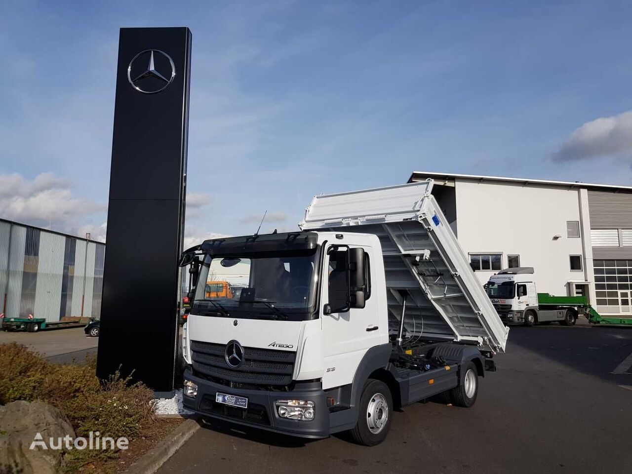 Mercedes-Benz Atego 818 K 4x2 Meiller Kipper Klima AHK dump truck