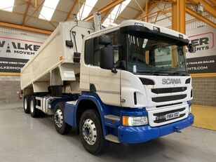 Scania P410 *EURO 6*, 8X4 ALUMINIUM INSULATED TIPPER – 2014 – FN64 XDZ dump truck