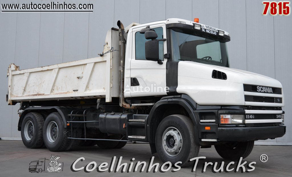 Scania T114C 340 dump truck