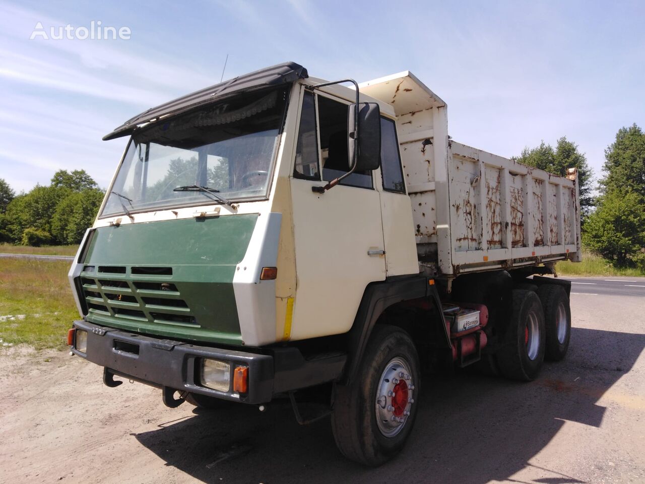 Steyr 1491 dump truck