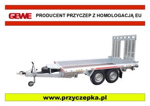 new Gewe P3500 E/1 Przyczepa pod minikoparkę 3,5x1,6m SUPER MOCNA! equipment trailer