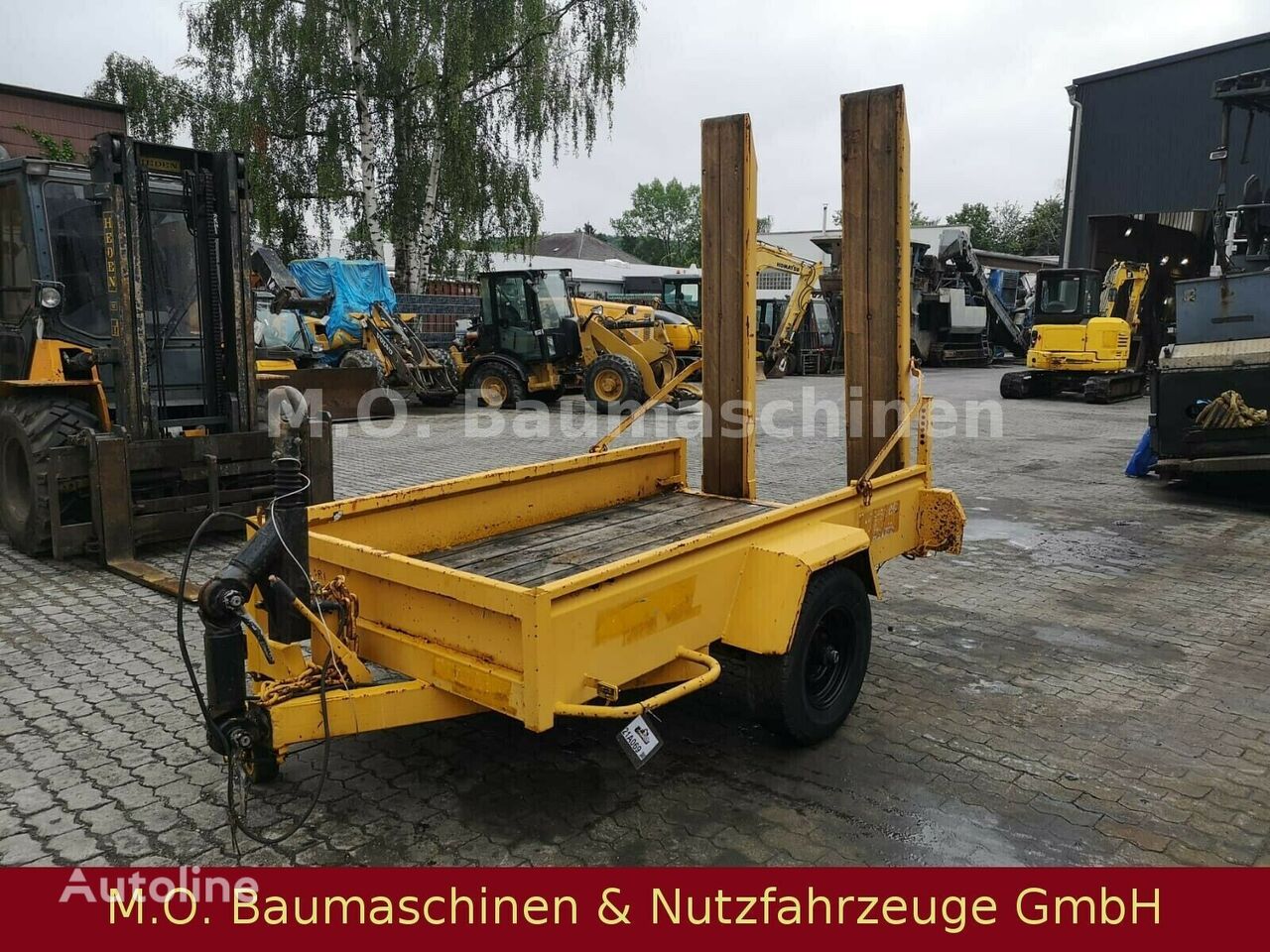 Gourdon PE20SE / 2.000 Kg / 1 Achser / Anhänger/ equipment trailer