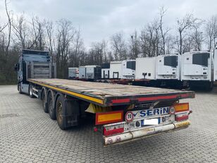 Serin PIANALE CON BUCHE PIANTANE flatbed semi-trailer