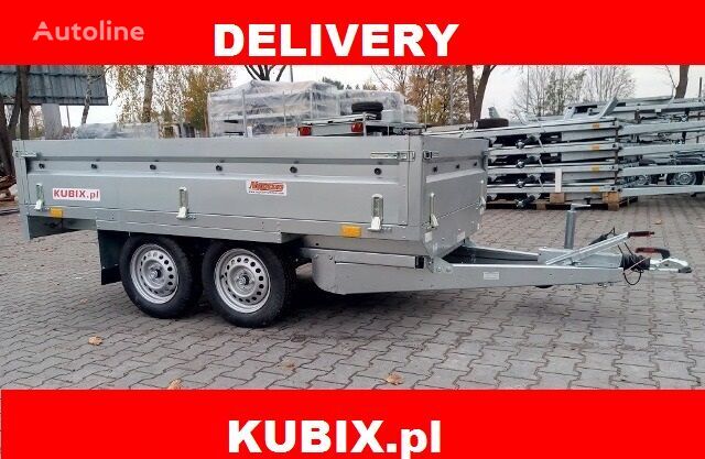 new Neptun Twin-axle braked trailer Neptun GN156, N13-263 2 kps, GVW 1300kg flatbed trailer