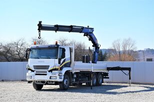 IVECO TRAKKER 410  flatbed truck