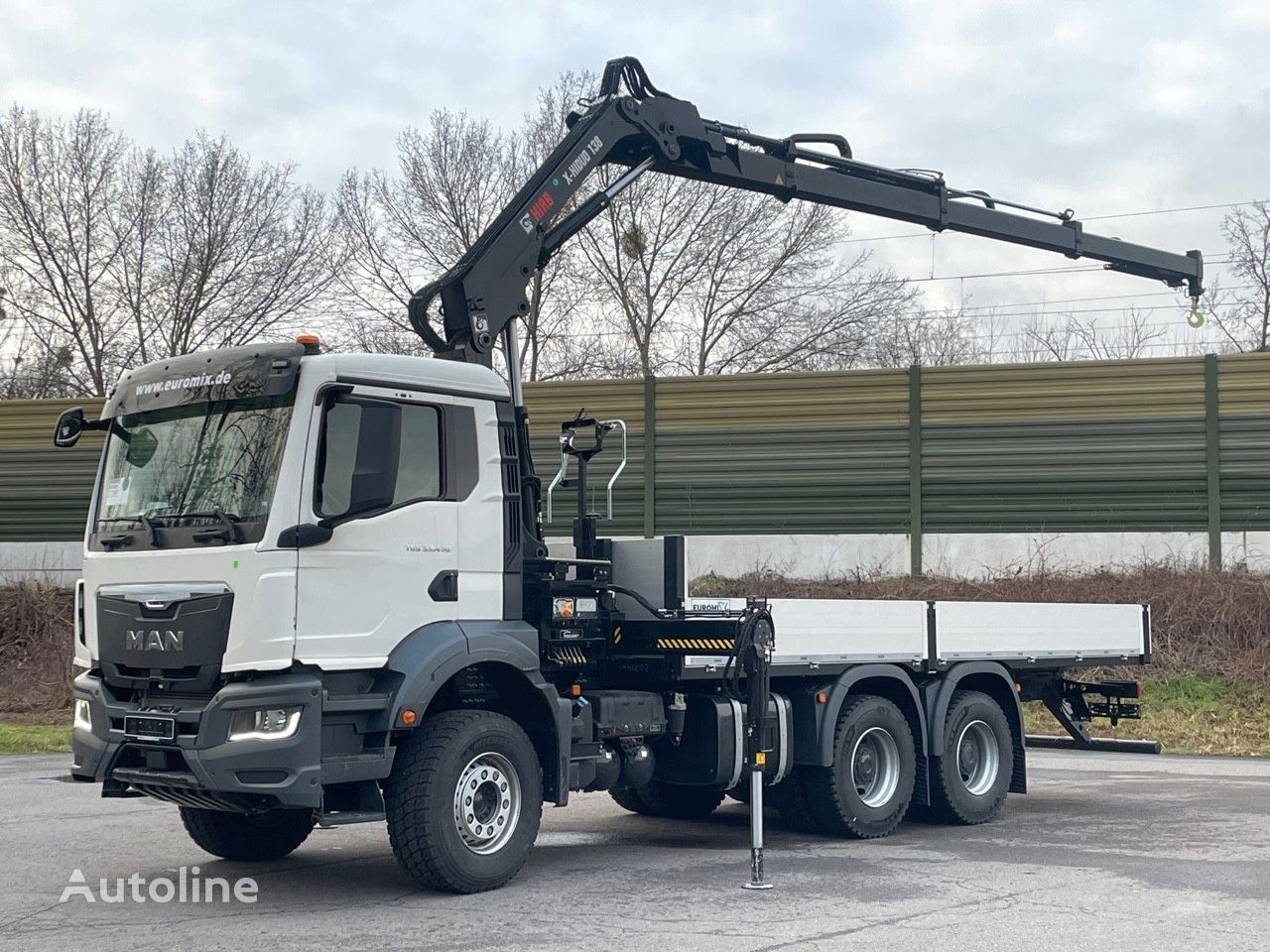 new MAN TGS 33.430  flatbed truck