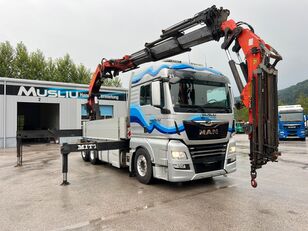 MAN TGX 26.500  flatbed truck