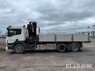 Scania P420LB6X2*4HHA flatbed truck