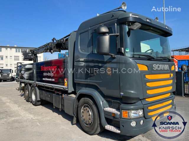 Scania R 450 LB HNB flatbed truck