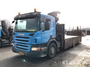 Scania R340 flatbed truck