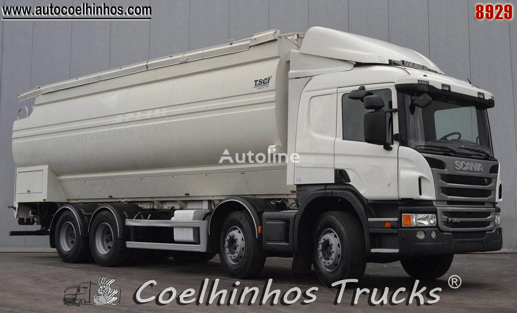 Scania P 360 flour truck