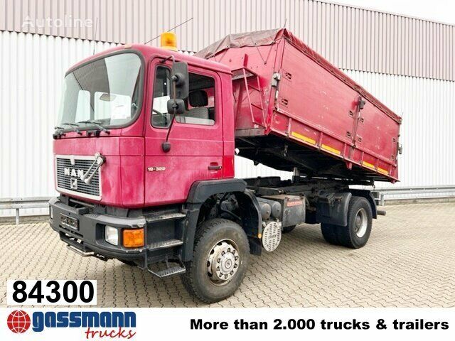 MAN 19.322 FAK 4x4 BB, Getreidekipper ca. 15m³ grain truck