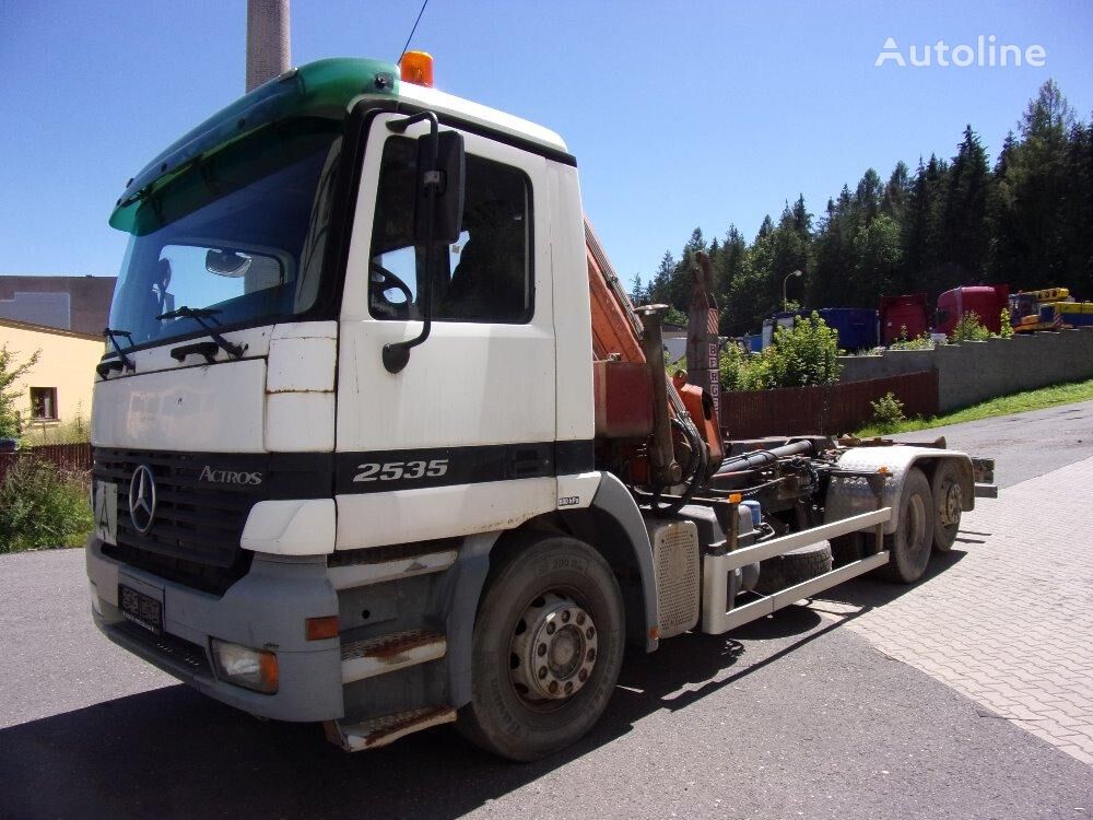 Mercedes-Benz Actros 2535 kont+ruka hook lift truck