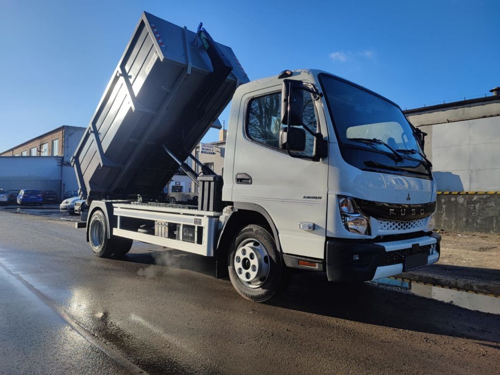 new Mitsubishi Fuso Canter 9C15 Emelőhorgos (konténerrel) hook lift truck