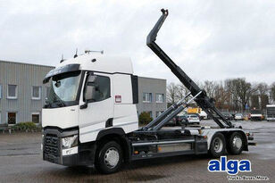 Renault T 430 Confort 6x2, Meiller RS 21.67,Standheizung hook lift truck