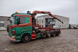 Scania R 164G hook lift truck