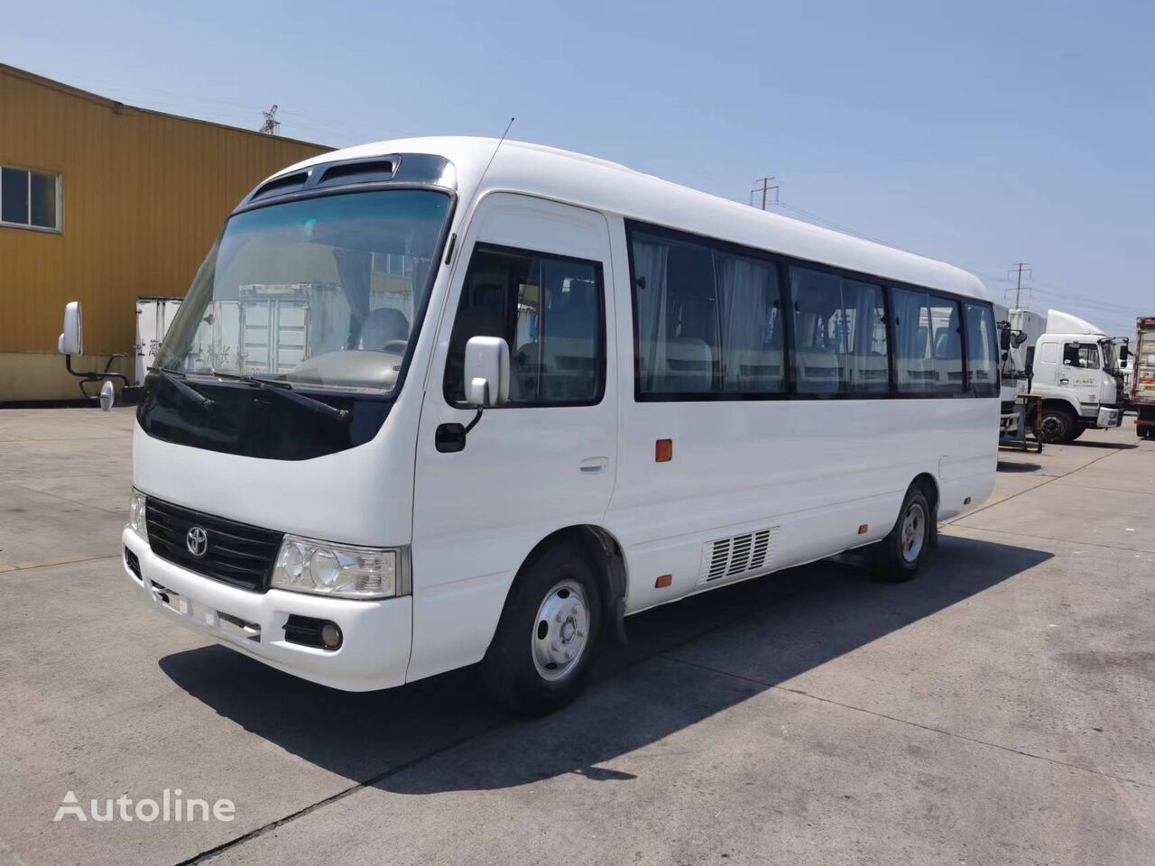 Toyota coaster 2018 new type interurban bus for sale China FW29991