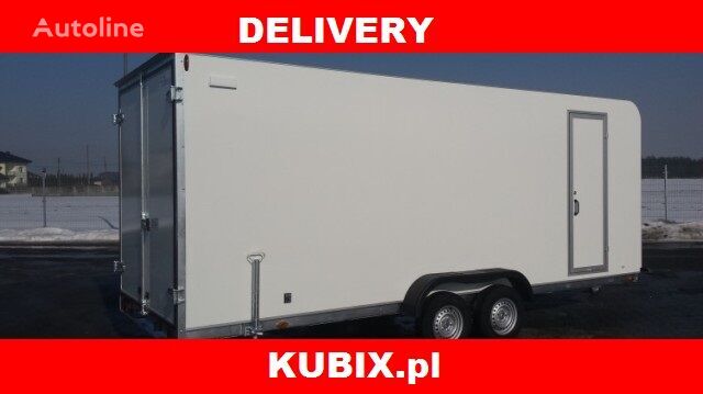 new Kubix Tomplan TFS 550T.00 DMC 2700kg insulated double axle van isothermal trailer