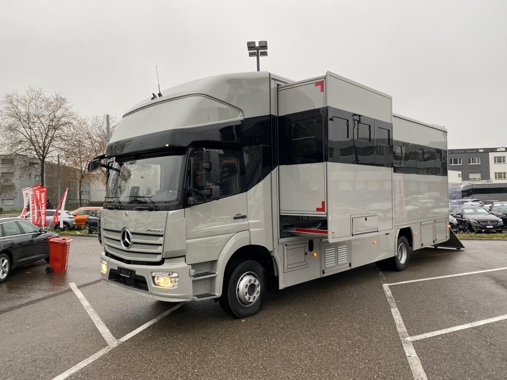 new Mercedes-Benz Atego 1530 TT Állatszállító + Lakrész livestock truck