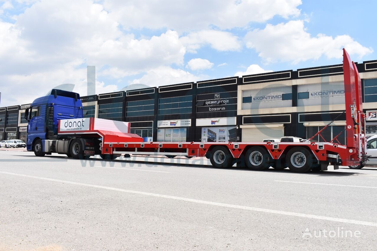 new Donat 3 axle lowbed low bed semi-trailer