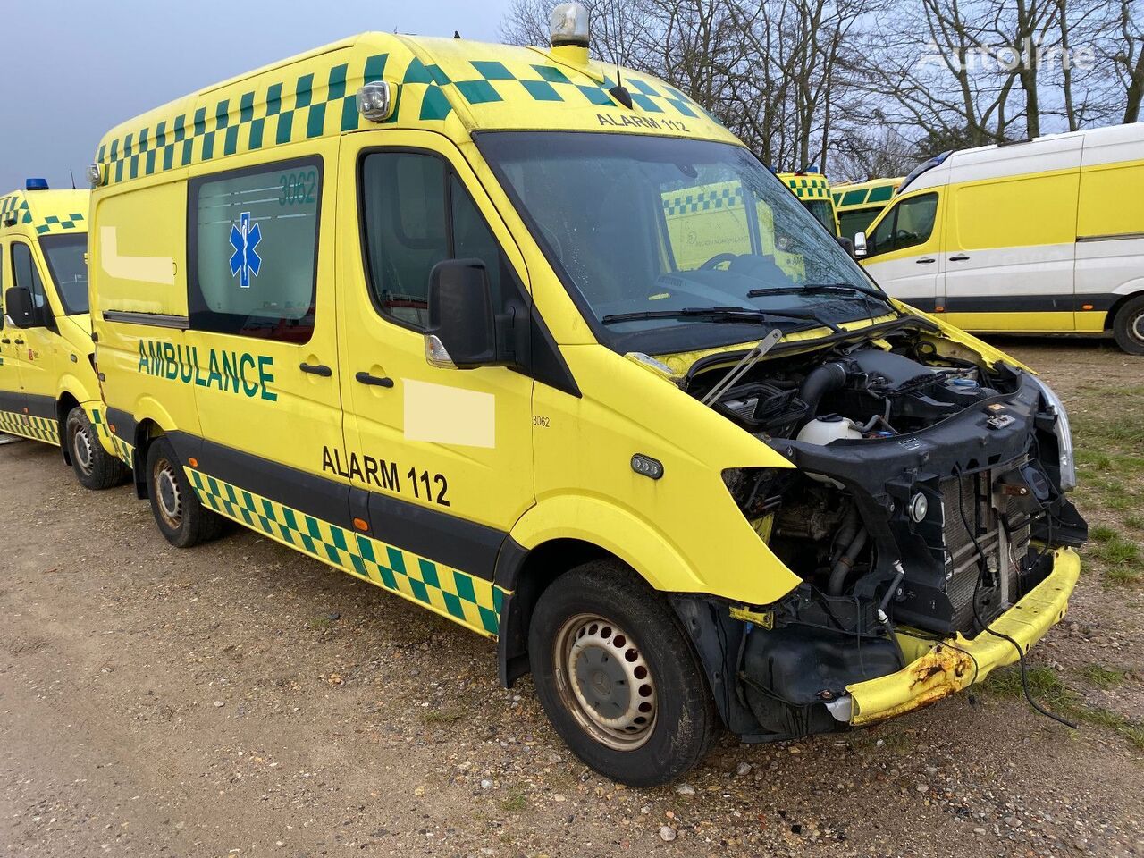 damaged Mercedes-Benz Sprinter 316 CDI Aut *AMBULANCE