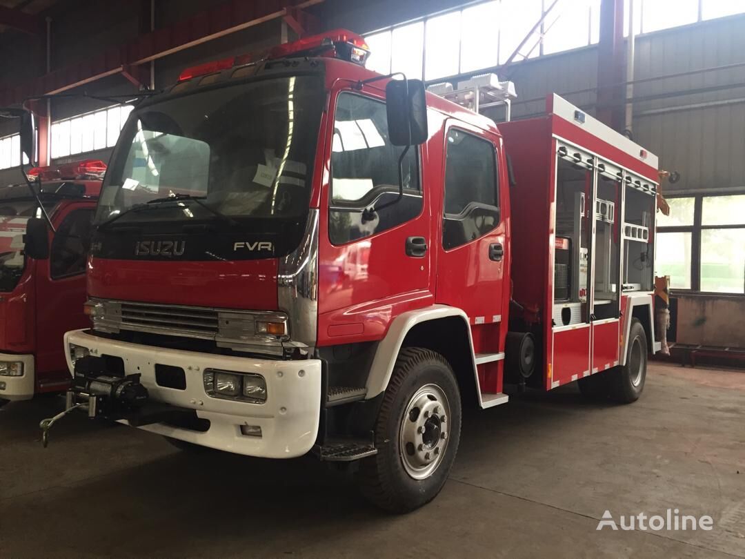 new Isuzu fire truck