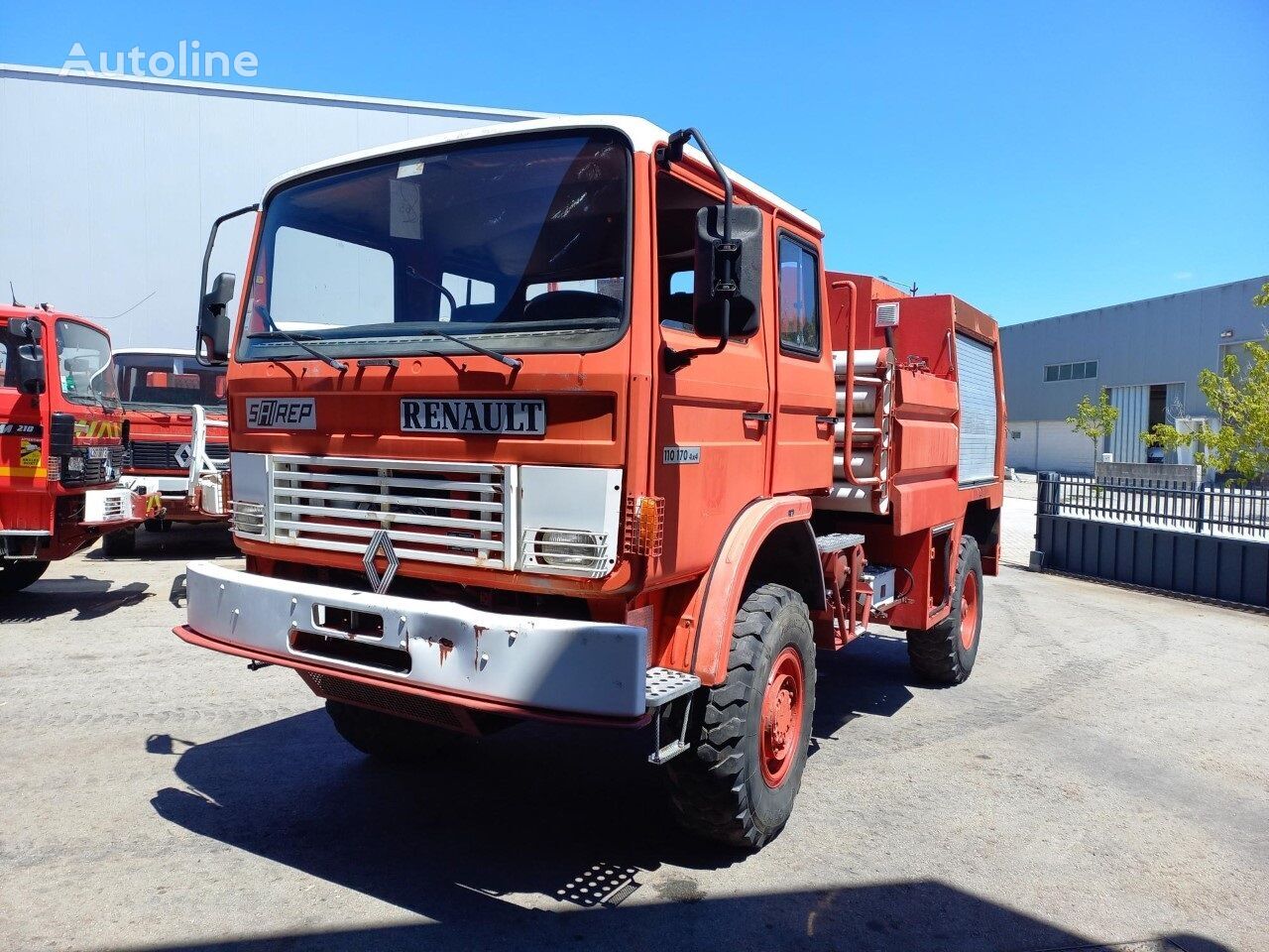 Renault 110.170 fire truck