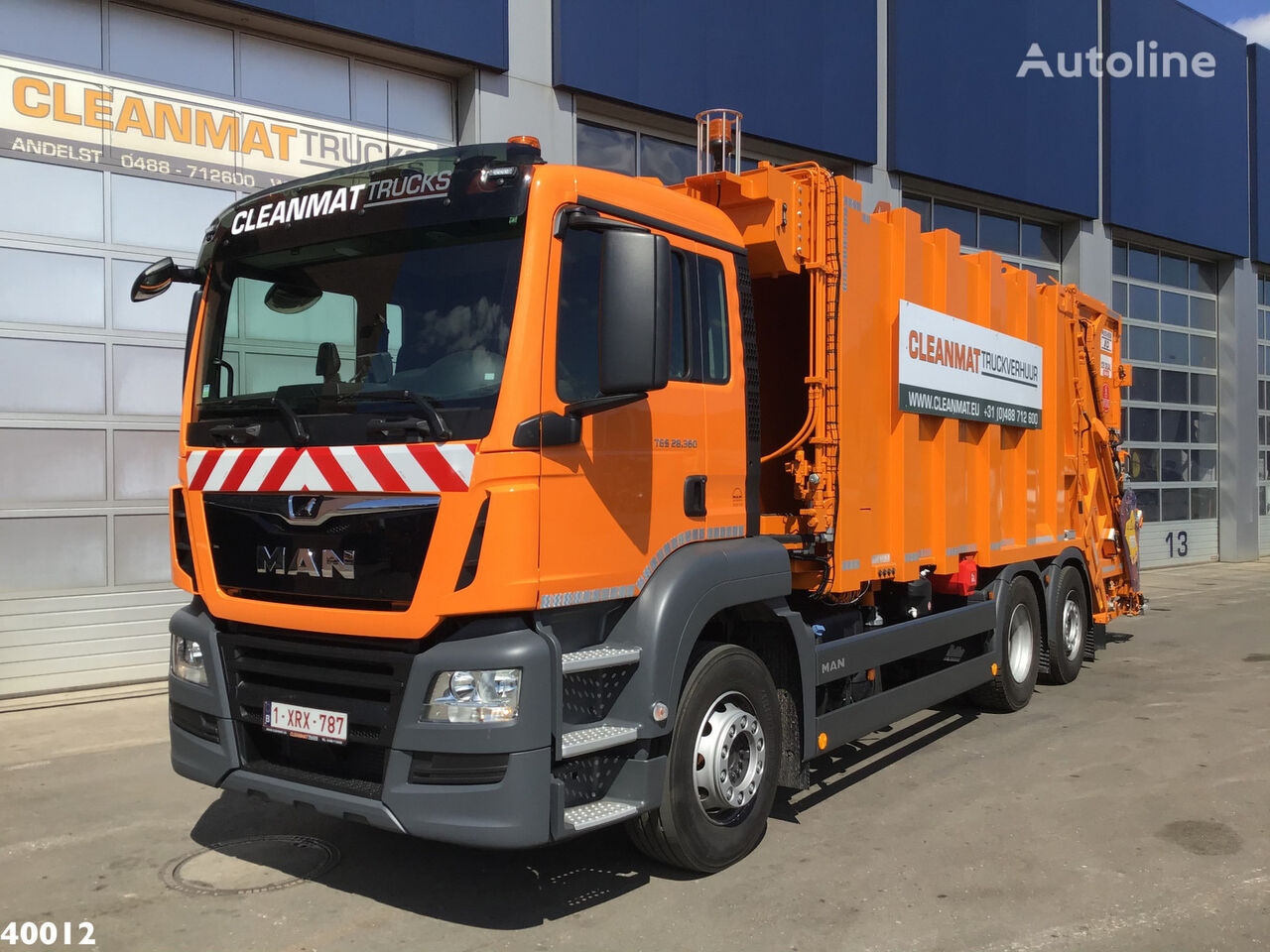 MAN TGS 28.360 VDK (9m³+13m³) SULO weighing system garbage truck