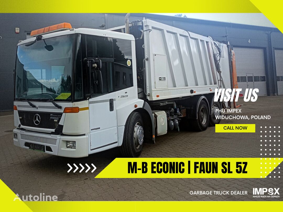 Mercedes-Benz Econic 2629 garbage truck