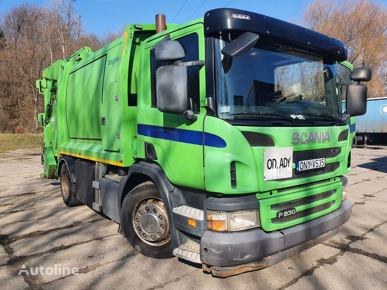 Scania P320 €5  garbage truck