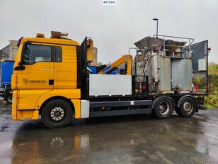 MAN TGX 26.480 Boiler truck with crane. Rep object other municipal vehicles